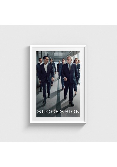 Succession Dizi Posteri Tablo Çerçeveli Poster Duvar Dekorasyonu Beyaz Çerçeveli Tablo Beyaz Çerçeveli Tablo Dn11d481beyaz