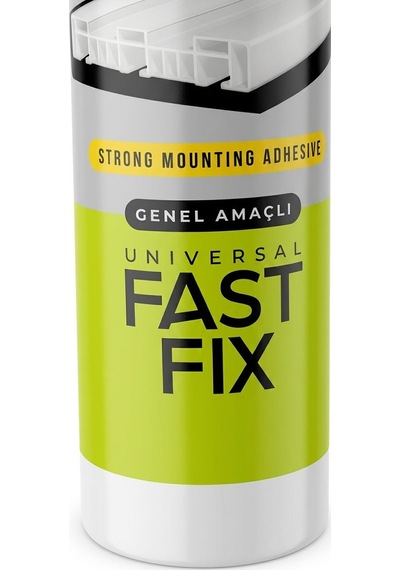 Professional Fast Fix Korniş Yapıştırıcı - 350 Kg Taşıma Kapasiteli High Tack Güçlü Montaj Yapıştırıcısı