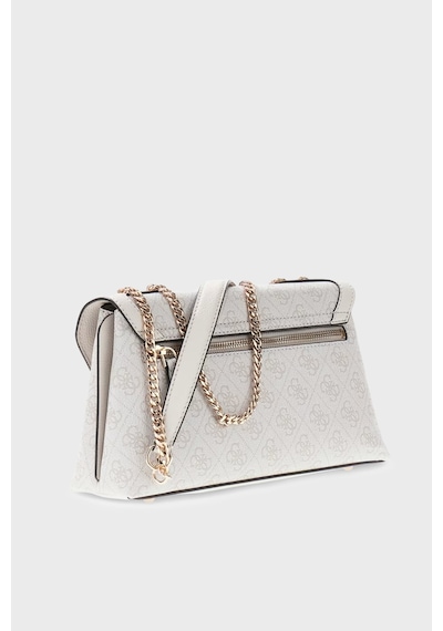 Guess Lindsey Logolu Zincir Askılı Çanta Hwsg9749210 Bayan Çanta Hwsg97 49210 Bnn Krem