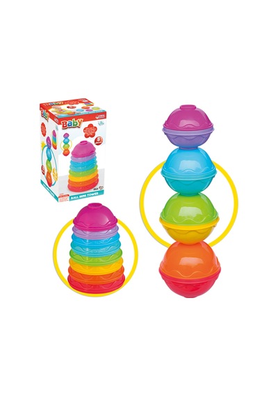 3'lü Bebek Gelişim Seti 4 Papatya Bultak + Bul-tak Ev + Toplu Mini Kule