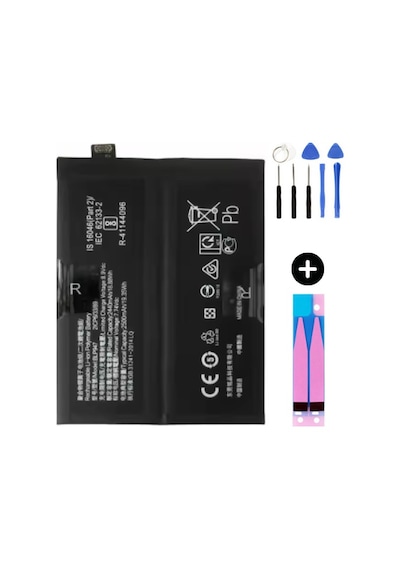 Realme Gt 2 Blp947 Uyumlu Güçlendirilmiş İthal Pil + Montaj Seti