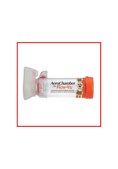 Aerochamber Flow-Vu Small 0-18 Ay Turuncu