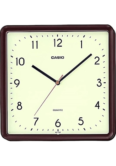 Casio Iq-152-5df Analog Duvar Saati Kahverengi
