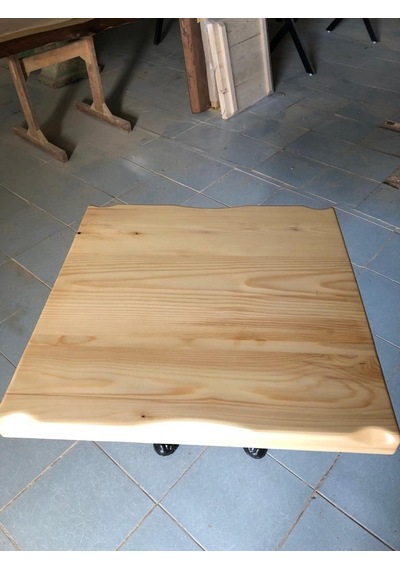 Bintaşmobilya Naturel Kütük Cafe Masası