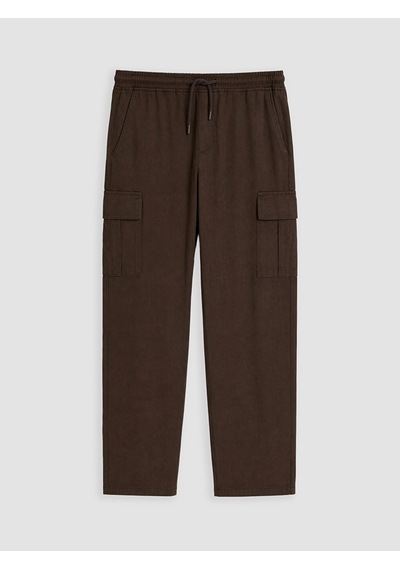 LC Waikiki Lc Waıkıkı Kahverengi Relax Fit Erkek Kargo Pantolon