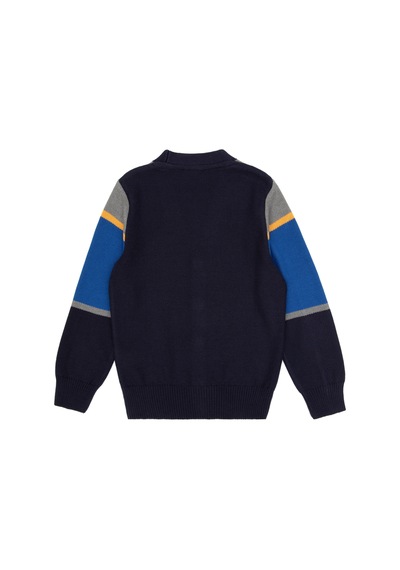 U.S. Polo Assn. Erkek Çocuk Lacivert Hırka Triko 50317116-vr033
