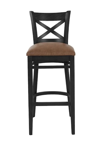Alaçatı Bar Sandalyesi Siyah