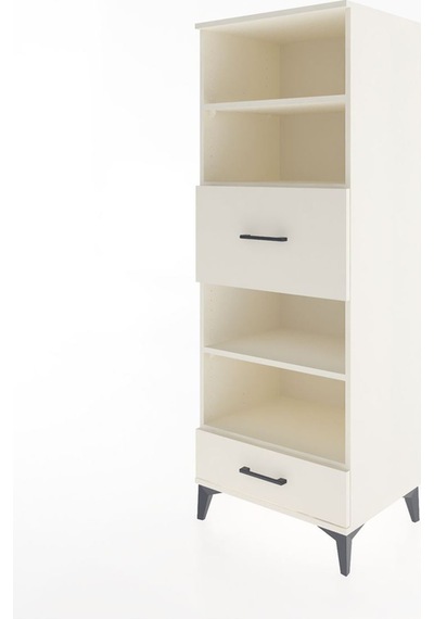 Hyperion Dolap 4 Raflı 2 Çekmeceli 60x44x163 Aytaşı-aytaşı Aytaşı