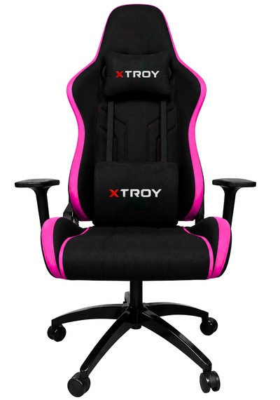 Ghost Model 180 Yatan, Kumaş Oyuncu Koltuğu Pembe