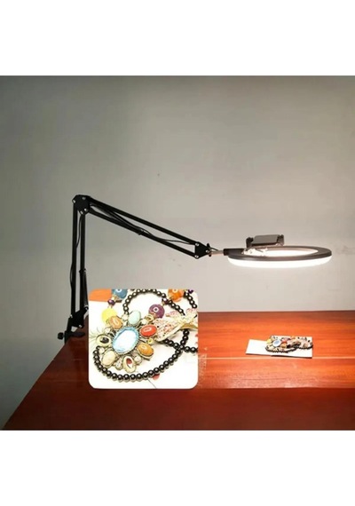 Hornet Masa Tripodu 10 Inç Ring Light 5500k Youtuber Led Işıklı Tripod Led Işığı Akrobat