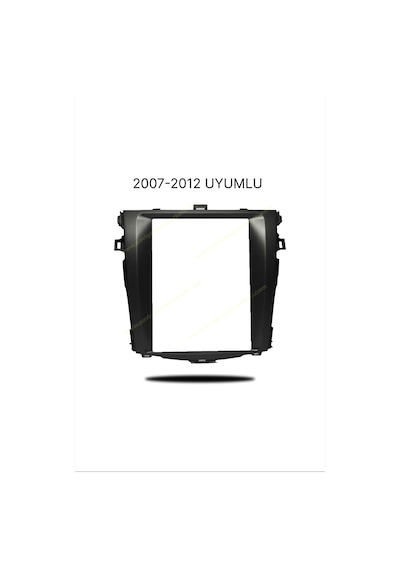 Snp Serisi Toyota Corolla 2007 - 2011 Uyumlu Tesla Ekran 6-128gb Hafıza Multimedya Sistemi Ve Geri Görüş Kamerası 9.7''