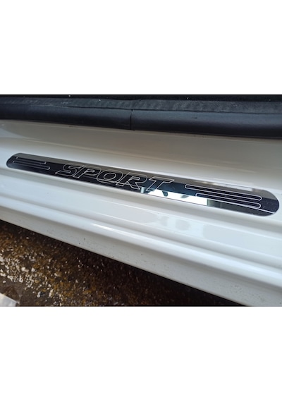 Hyundai Sonata Sport Yazılı Pleksi Kapı Eşiği