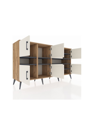 Kronos Konsol 8 Raflı 8 Kapaklı 176x59x99 Çam-aytaşı/antrasit Çam-aytaşı/antrasit Kronos Konsol 8 Raflı 8 Kapaklı 176x59x99 Çam-aytaşı/antrasit Çam-aytaşı/antrasit