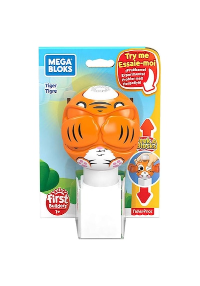 Fisher Price Mega Bloks Peek A Blocks Turuncu