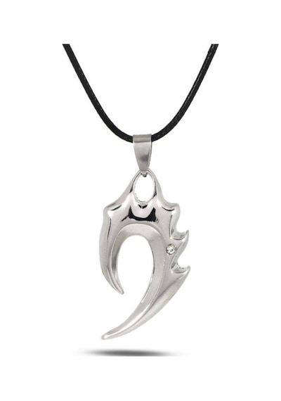 Brezza Lusso Jewelry Tarz Kolye Zirkon Taşlı Paslanmaz Çelik Erkek Kolye