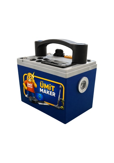 12.8v 18ah Lifepo4 Extra Özellikli Taşınabilir Güç İstasyonu + Şarj Aleti İçindenir 12.8v 18ah Lifepo4 Extra Özellikli Taşınabilir Güç İstasyonu + Şarj Aleti İçindenir
