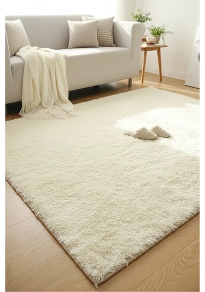 Yolluk Krem Kaymaz Taban Lüks Peluş
