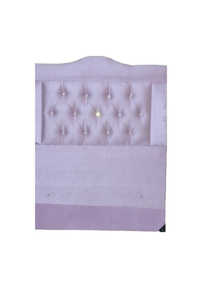 Başlık Lüx 90 cm Baby Face PEMBE Renk Kapitone Düz Kumaş El yapım