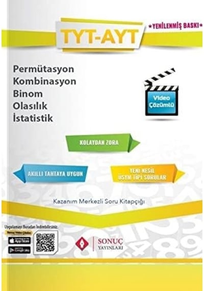 Tyt-ayt Permütasyon Kombinasyon Binom Olasılık İstatistik