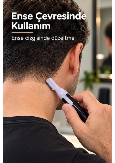 Sakal Bıyık Ve Kaş Düzeltici Kapaklı Ve Taraklı