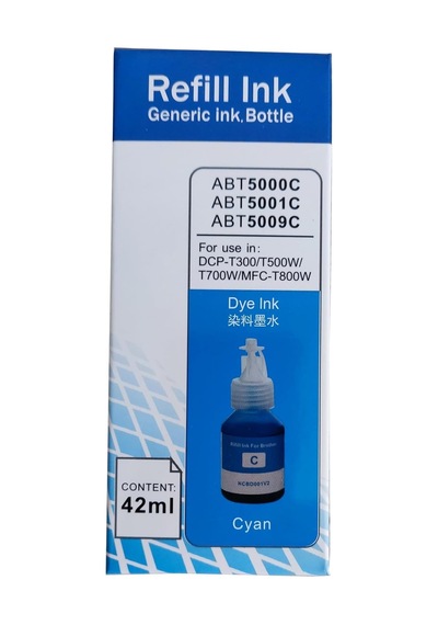 Brother İle Uyumlu Dcp T500w Mürekkep Takım 4 Renk Set Muadil Çok Renkli