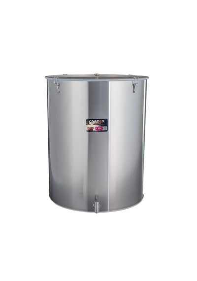 Caadex Zeytinyağı Dinlendirme Tankı, Paslanmaz, 130 Lt, Cx-cao130
