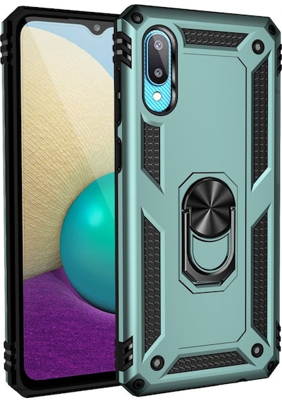 Samsung Galaxy Uyumlu A02 Kilif Sofya Yüzüklü Standli Korumali Kilif 509878572