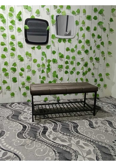 Özcan Metal Metal Ayaklı Raflı Bench Puf Bank Antre Mutfak Salon Yatak Odası Puf Bank 105 40 Kahverengi Özcan Metal Metal Ayaklı Raflı Bench Puf Bank Antre Mutfak Salon Yatak Odası Puf Bank 105 40 Kahverengi