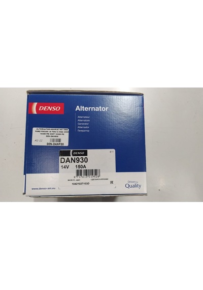 Ford Focus C Max 1.6 Tdci Alternatör Şarj Dinamo Denso Japon