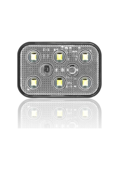 SANEL 10-30V ÇAKAR LAMBA 6 LEDLİ BEYAZ (60 X 40)