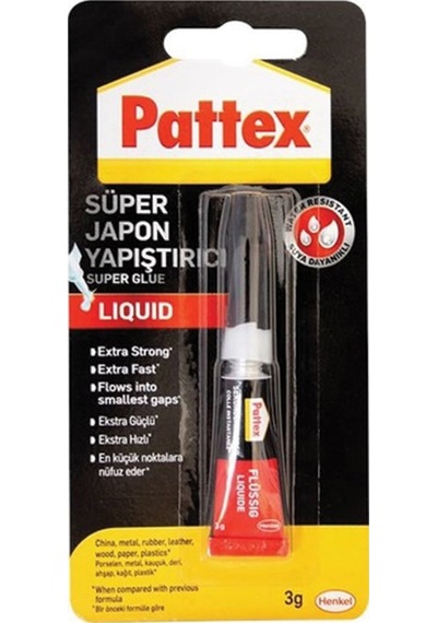 Pattex Süper Japon Yapıştırıcı Likit 3 G