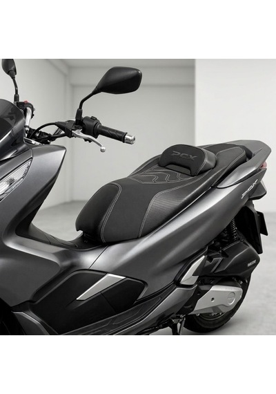 Honda Pcx 125 2018-2026 Modifiye Bel Destekli Spor Sele Siyah