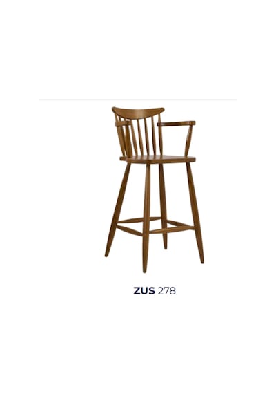 Sandalye Zus278 Kafes Model Ahşap Kayın Iskelet Torna Ayak Ceviz