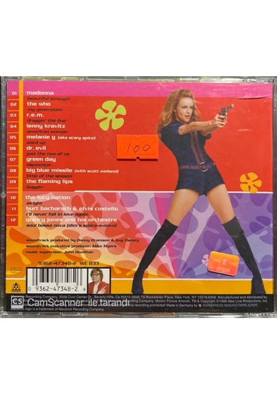 Austin Power The Spy Who Shagged Me Soundtrack Cd