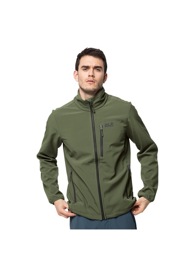 Jack Wolfskin Whirlwind Erkek Softshell Ceket Haki