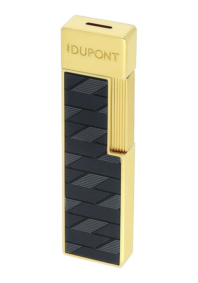 S.t. Dupont Twiggy Monogram 1872 Siyah Çakmak 30079