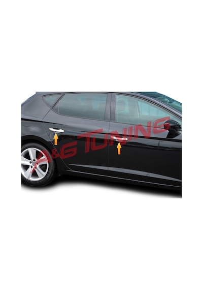 Skoda Octavıa Krom Kapı Kolu 2013 - 2019 Arası Paslanmaz Çelik Octavıakk2013