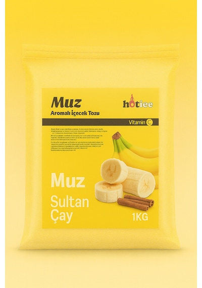 Hotıce Muz Aromalı 11 Baharatlı Sultan Çayı 1 KG