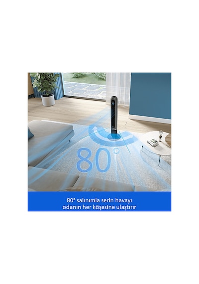 Philips 7000 Serisi CX7550/01 40 W Kule Tipi Vantilatör
