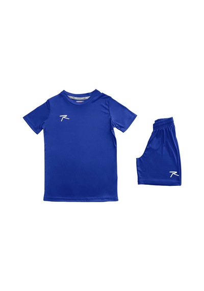 Raru Çocuk T-shirt Şort Takım Paulus Saks Çok Renkli