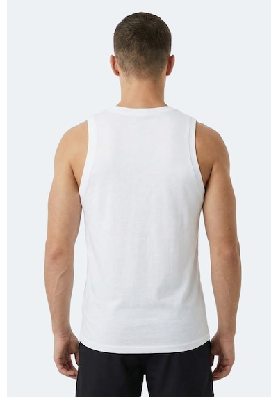 Slazenger Kulap Erkek Kolsuz Beyaz Tişört Beyaz