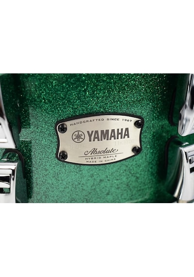 Yamaha Absolute Akçaağaç Hybrid 14"x6" Trampet Jade Green Sparkle