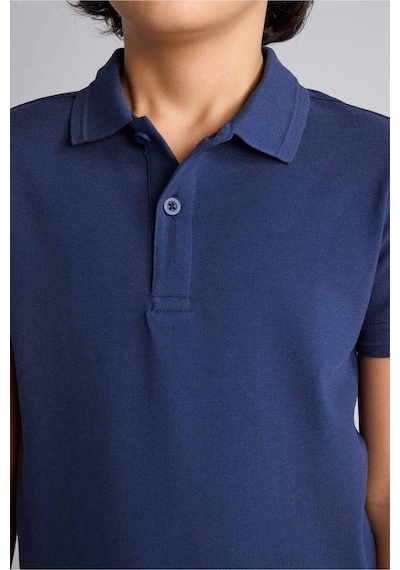 Defacto Basıc Pike Polo Tişört Erkek Çocuk K1689a626smnv31 Lacivert-nv31
