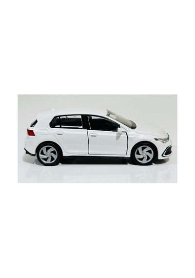 Golf 8 Yeni Kasa 2024 Diecast Metal Model Beyaz Renk 1:36 Beyaz