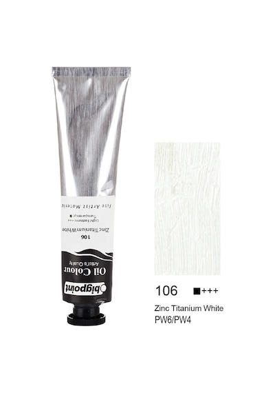 Bigpoint Yağlı Boya 200 ML Zinc Titanium White 106