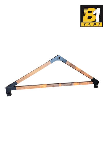 Pergola Kamelya 3 Kollu Çatı Bağlantı Aparatı Baş Mahya