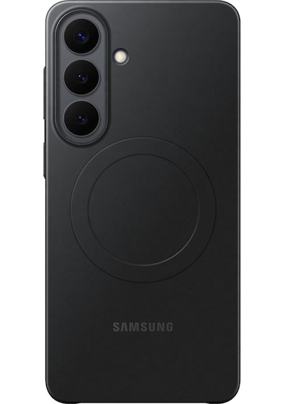 Samsung Galaxy Uyumlu S26+ İnce Magnet Kılıf - Siyah Siyah