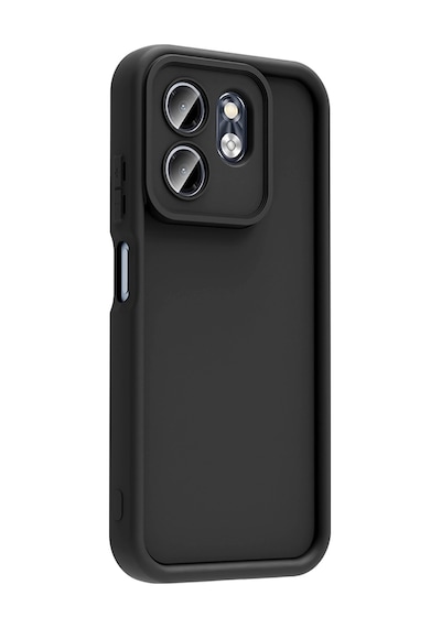 İnfinix Smart 9 Kılıf Kamera Korumalı Zore Ananas Kapak Pembe
