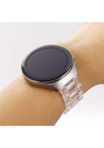 Huawei Gt2 46mm Uyumlu Krd-27 22mm Veys Kordon Pembe