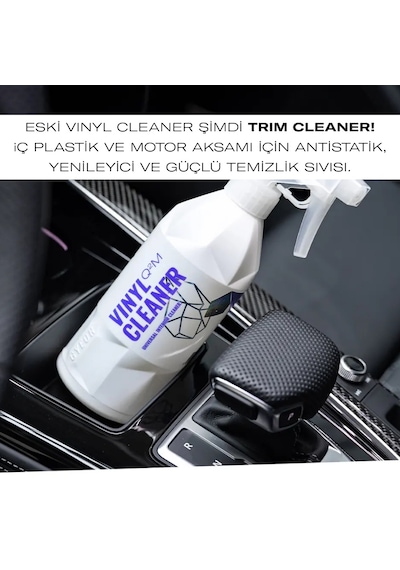 Gyeon Q²m Trim Cleaner Anti-statik Plastik Trim Vinil Motor Parça